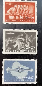 Croatia B73-5 MNH 1944 Storm Division - Picture 1 of 1