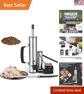 Outdoor Smoke Generator, Smoke Tube for Pellet Smoker, Stainless Steel Pellet... - Picture 1 of 7