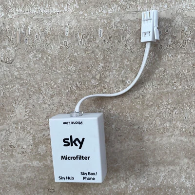 ADSL/ADSL2+ Mikrofilter Internet Breitband Mikrofilter Splitter - Bild 1 von 2