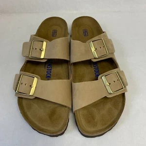 Birkenstock Neu ohne Karton Arizona Sandcastle Nubuk Weichbettung Nar - Größe wählbar - Bild 1 von 4