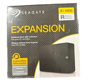 Disque dur externe Seagate Expansion SRD0NF2 8 To avec récupération de données de secours - Photo 1/3