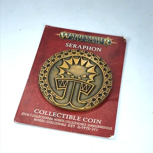 Seraphon Warhammer Fantasy Battle Age of Sigmar Collectible Coin GW X12225 - Picture 1 of 1