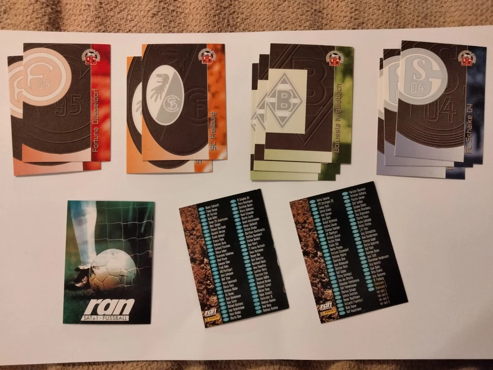 1994 PANINI Fussball (лот из 22) винтажные немецкие герби футбольной команды Бундеслиги⚽ - Изображение 1 из 4