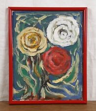 Original painting, Flowers, Roses, Still Life, Ukrainian artist