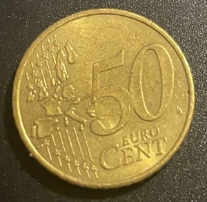 50 Euro Cent, 2002 Italy - Picture 1 of 2