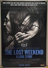 THE LOST WEEKEND DS ROLLED ORIGINAL ONE SHEET MOVIE POSTER JOHN LENNON DOCU 2023