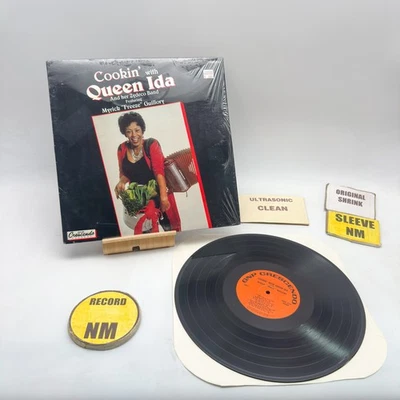 Queen Ida And The Bon Temps Zy...- Cookin' With Queen Ida And Her... NM/NM Ultr Foto 1 de 3