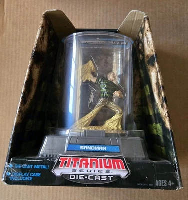 Figura Die-Cast Marvel Spider-Man 3 La Película Sandman Titanium Series TOTALMENTE NUEVA Foto 1 de 2