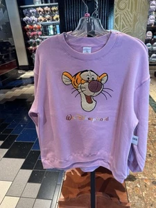 Disney Parks Sweatshirt 2025 Embroidered Tigger Adult Oversized XL - Picture 1 of 1