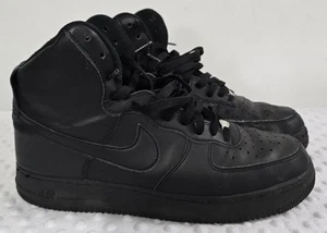 Nike Air Force 1 High '07 Triple Schwarz Turnschuhe Schuhe CW2290-001 Herren Größe 11 - Bild 1 von 17