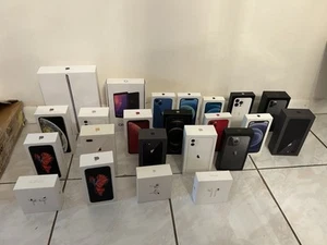 Lot de 24 boîtes vides d'origine Apple iPhone, AirPods, iPads, Beats - Photo 1 sur 3