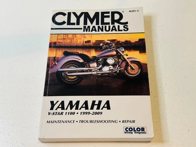 Yamaha Service Repair Shop Maintenance Workshop Manual VStar 1100 Classic Custom - Image 1 of 4