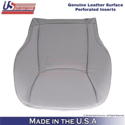 Cubierta inferior ceniza para conductor medio perfecto de cuero genuino para Mercedes-Benz S 1999-2006 Foto 1 de 4