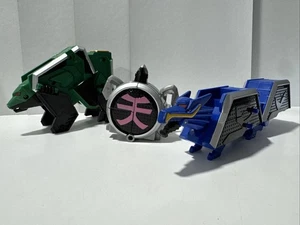 Megazord Samurai Orso Verde e Drago Blu e Tartaruga Rosa - Personaggi Power Rangers - Foto 1 di 20