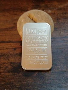 1oz Silver Bar 999 Fine By Johnson Matthey Assayers & Refiners 🇺🇲 - Picture 1 of 6