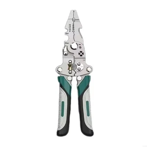 Foldable Wire Stripper Multi Function Electrician Pliers Hand Tool - Picture 1 of 6