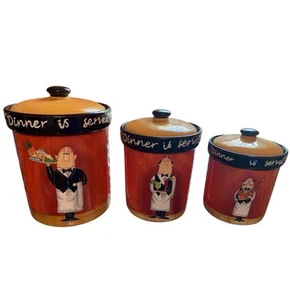 Certified International Dinner Is Served! By Tracy Flickinger Canisters READ* - Picture 1 of 12