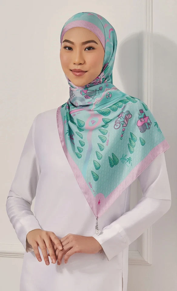 Premium dUCk satin scarves The Snood - Ariel by dUCk group - Изображение 1 из 1