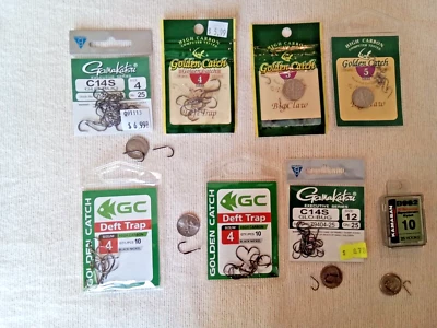 8 Packages Salmon & Steelhead Assortment of Fishing Hooks - Image 1 of 2