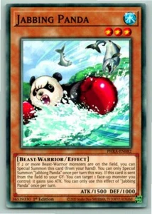 Jabbing Panda - Mint / Near Mint Condition YUGIOH Card - Picture 1 of 1