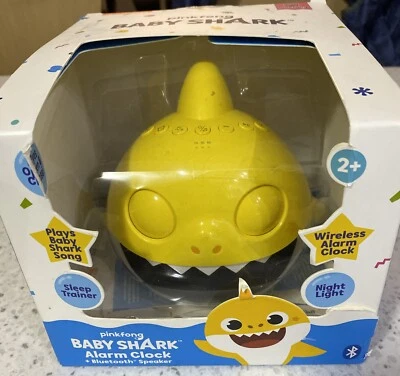 Nickelodeon Pinkfong Baby Shark Alarm Clock Sound Machine with Bluetooth Speaker - Image 1 of 4