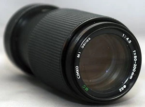 KONICA CIMKO f/4.5 80-200mm MC MACRO SLR DSLR Mirrorless Camera Lens JAPAN - Picture 1 of 3
