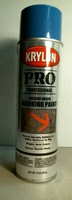 Pintura de marcado profesional azul Krylon 7303 APWA, ENVÍO GRATUITO Foto 1 de 2