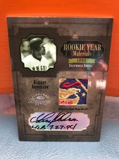 2005 Donruss Timeless Treasures Garret Anderson Auto & Anniversary Patch #’d 5