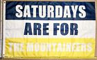 Football Flag FREE SHIPPING West Virginia Mountaineers Beer NFL College USA 3x5'