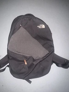 The North Face Unisex Backpack Black Gray & RoseGold Logo TNF Electra 12L Rare - Picture 1 of 7
