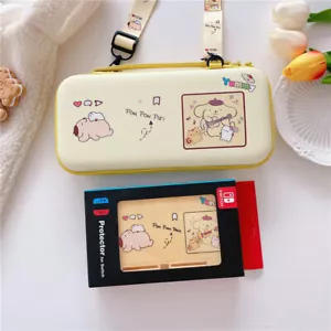 Cute Cartoon Pom Pom Purin Nintendo Switch Case soft Protective cover Travel bag - Picture 1 of 14