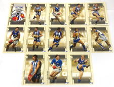 2003 SELECT AFL XL TRADING CARD FULL BASE CARD TEAM SET-NORTH MELBOURNE (13)