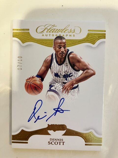 2012-13 Panini Timeless Treasures Signatures /199 Dennis Scott #39 Auto