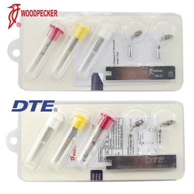 Woodpecker DTE Dental Endodontic Root Canal Cleaning Scaler Tips U File Wrench - Image 1 of 4