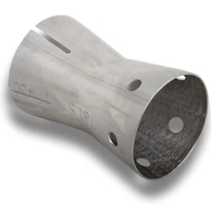Universeller Edelstahl dB Killer Ø 70mm passend in Ø 70mm Rohr 1,2mm Wandstärke - Bild 1 von 6