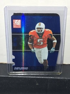 2003 Donruss Elite Rookie Aspirations Andre Johnson #130 Rookie RC /85 HOF - Picture 1 of 3