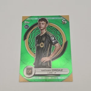 2024 Topps MLS Superstars Nathan Ordaz Uncommon Green RC #101 LAFC El Salvador - Bild 1 von 2
