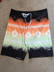Saltrock Pantaloncini Uomo Multicolore Estivi Vacanze Spiaggia Tavola Surf Ottime Condizioni Medium - Foto 1 di 8