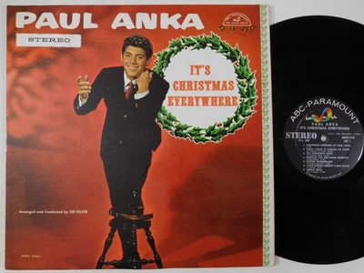 PAUL ANKA It's Christmas Everywhere ABC PARAMOUNT LP stereo og Foto 1 de 4