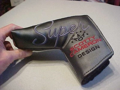 NEW SCOTTY CAMERON SUPER BLADE PUTTER HEADCOVER, HEAD COVER REPLACEMENT NEWPORT