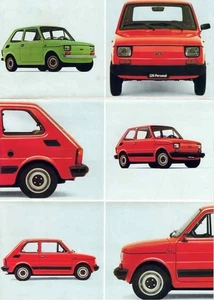 Catalogue Brochure Fiat 126 / Personal 4 1977 France - Picture 1 of 2