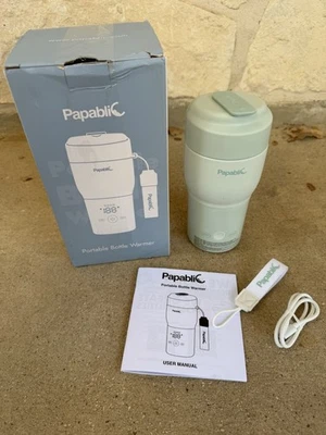 Aquecedor de mamadeira portátil Papablic Pro para viagem aquecedor de mamadeira - Imagem 1 de 3