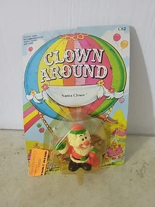 Vintage 1981 MEGO - Clown Around PVC Figure Santa Clown - Picture 1 of 3