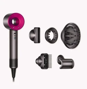 Dyson Supersonic HD08 - Sèche-cheveux, couleur Nickel/Fuchsia - Imagen 1 de 9