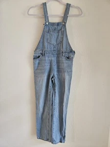Children’s Place Denim Overalls Girls Size 12 Pockets - Picture 1 of 4