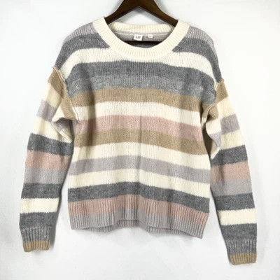 Suéter a Rayas GAP Gran Tamaño Náutico Bretón Rayas Talla Pequeña Foto 1 de 4
