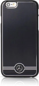 Genuine Mercedes Aluminium Protective Case Cover for Apple iPhone 6s Plus 6 Plus - Picture 1 of 2