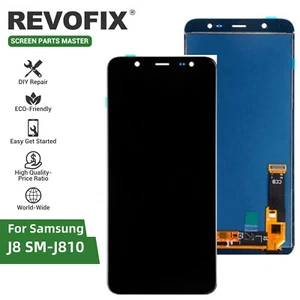 For Samsung J8 Repair Kit Top Quality Screen Replacement SM-J810 Touch Digitizer - Picture 1 of 10
