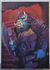 1996 Topps Star Wars Finest Chromium Trading Card #79 Gamorrean Guard