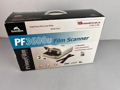 Pacific Image Primefilm PF3600U 35mm Film and Slide Scanner -NEW! - Image 1 of 4